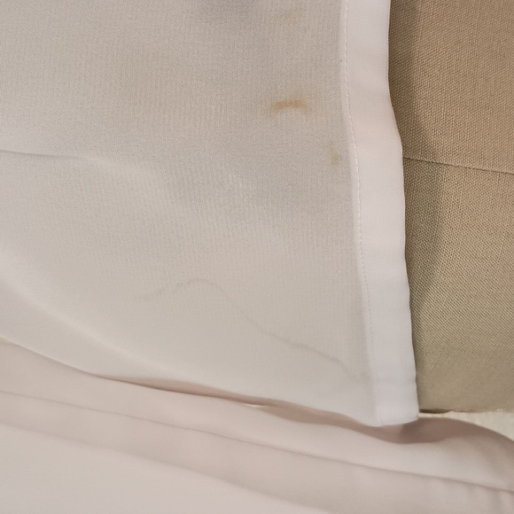 Vtg 80s Does Edwardian Blouse with Lace Collar Detail - Picture 4 of 6